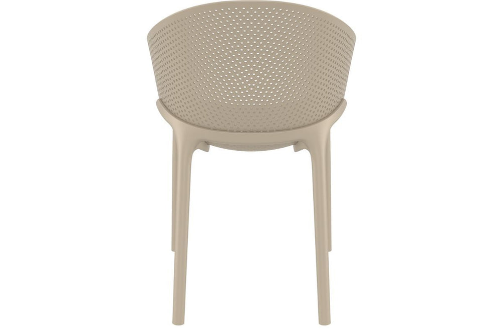 Hospitality Plus Sky Outdoor Chair-black  