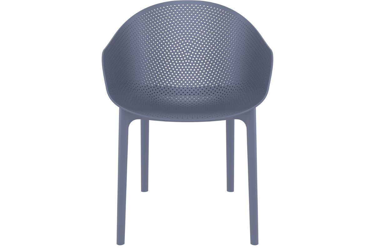Hospitality Plus Sky Outdoor Chair-black  