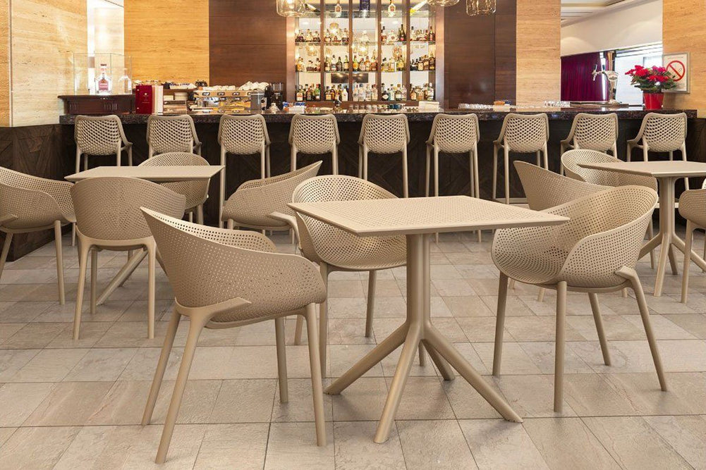 Hospitality Plus Sky Outdoor Chair-black  