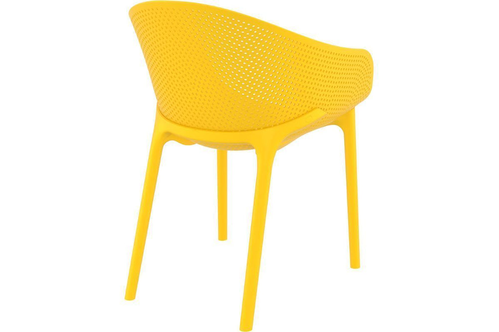 Hospitality Plus Sky Outdoor Chair-black  