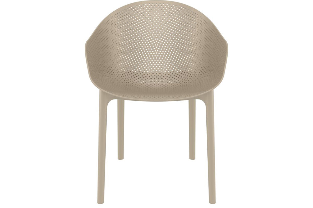 Hospitality Plus Sky Outdoor Chair-black  