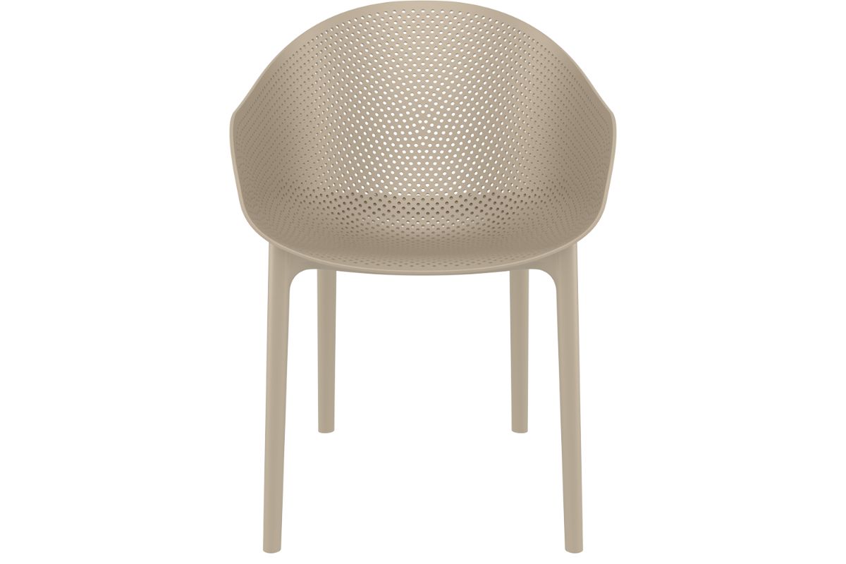 Hospitality Plus Sky Outdoor Chair-black  