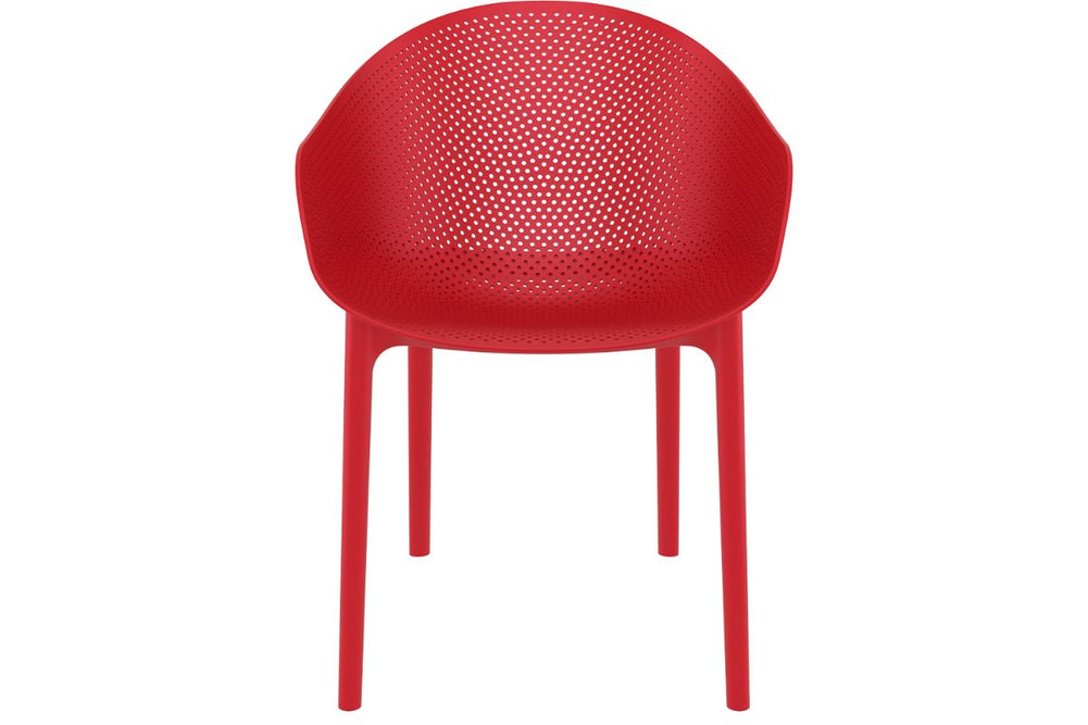 Hospitality Plus Sky Outdoor Chair-black  