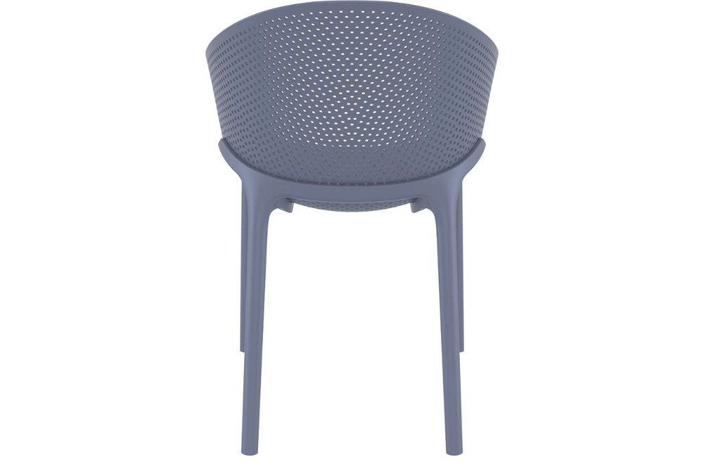 Hospitality Plus Sky Outdoor Chair-black  