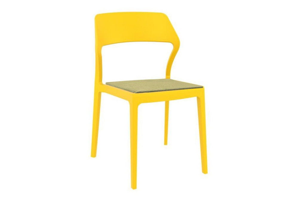 Hospitality Plus Snow Indoor Outdoor Chair-mango olive green cushion 