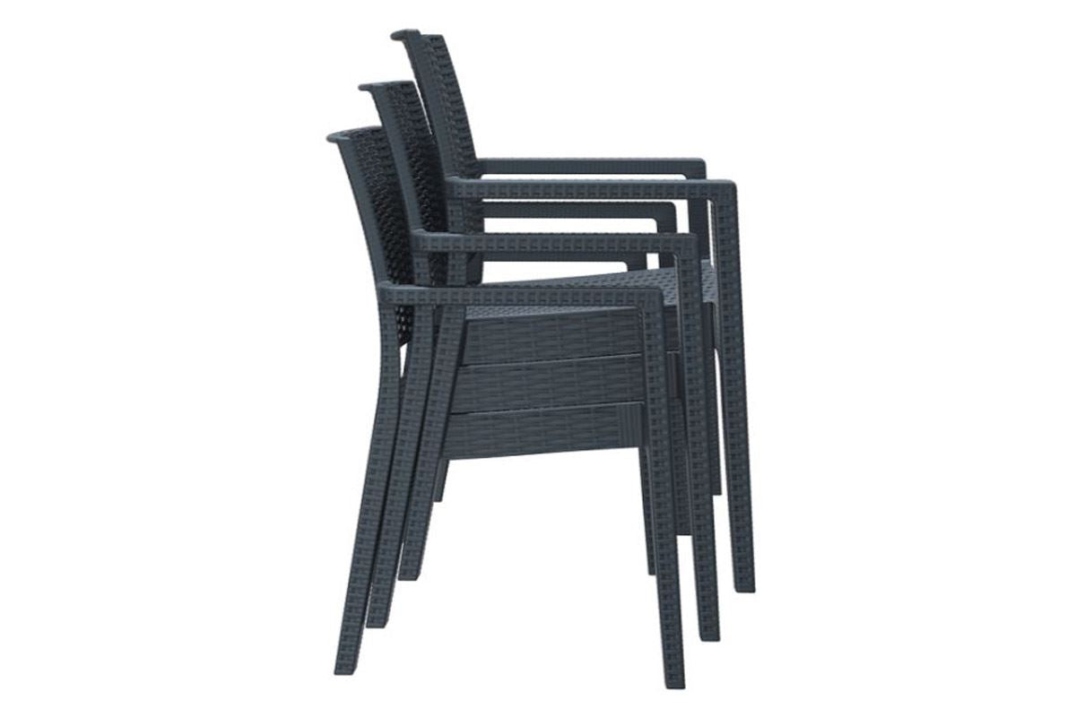 Hospitality Plus Ibiza Lounge Cafe Chair - Stackable Armchair Hospitality Plus 