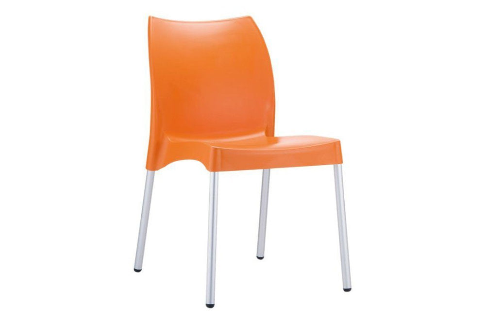 Hospitality Plus Stackable Vita Chair-orange  