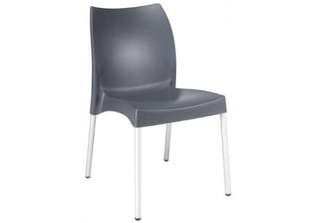 Hospitality Plus Stackable Vita Chair Hospitality Plus anthracite 