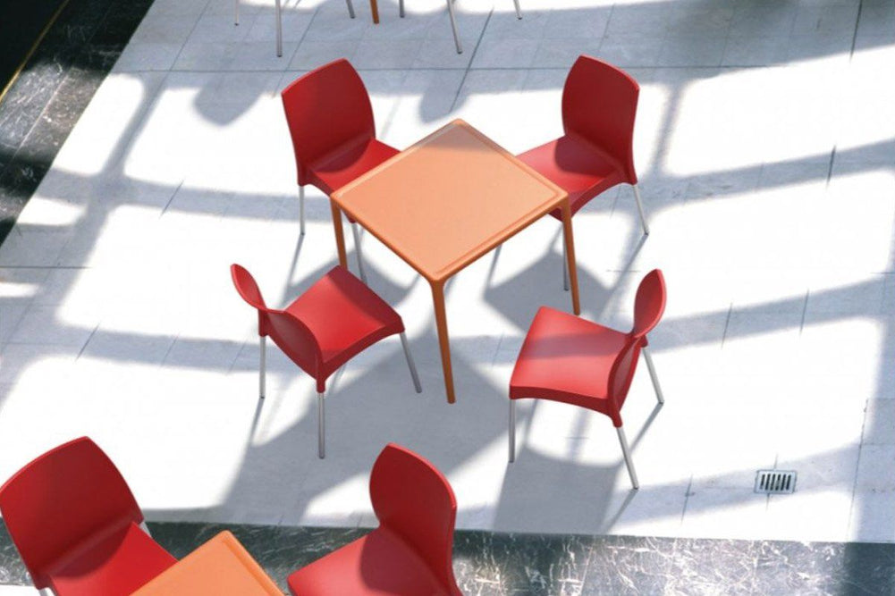 Hospitality Plus Stackable Vita Chair-white  