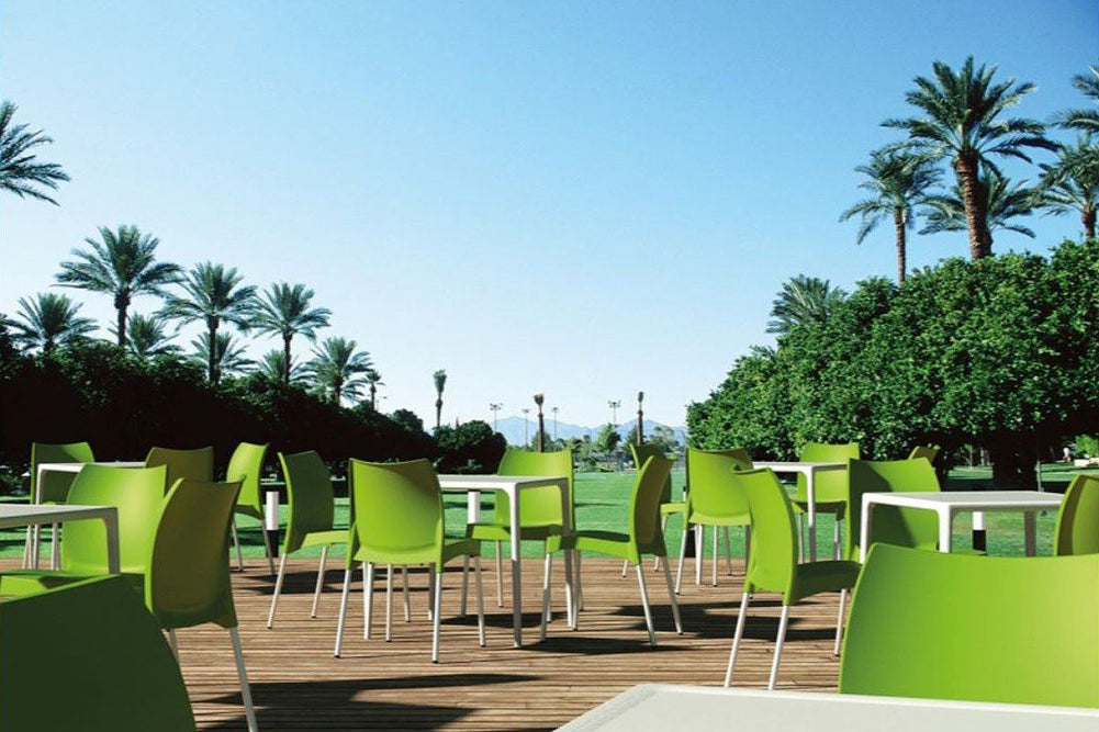 Hospitality Plus Stackable Vita Chair-white  
