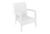 Hospitality Plus Tequila Lounge Chair - Stackable Outdoor Cafe Armchair - Thumbnail 11 