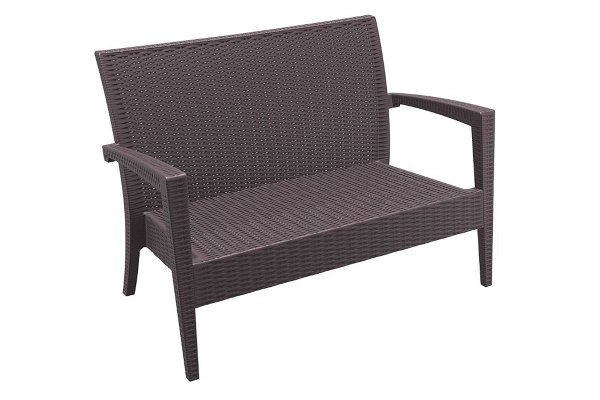 Hospitality Plus Tequila Lounge Sofa - Stackable Outdoor Chair Hospitality Plus chocolate none 