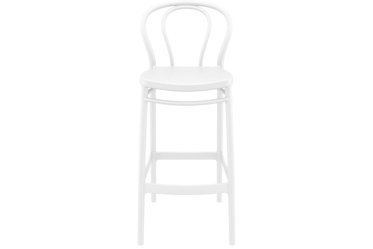 Hospitality Plus Victor Bar Stool [1060H x 450W] Hospitality Plus white 