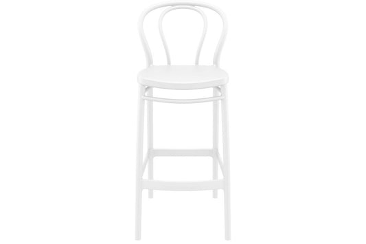 Hospitality Plus Victor Bar Stool [1060H x 450W] Hospitality Plus white 