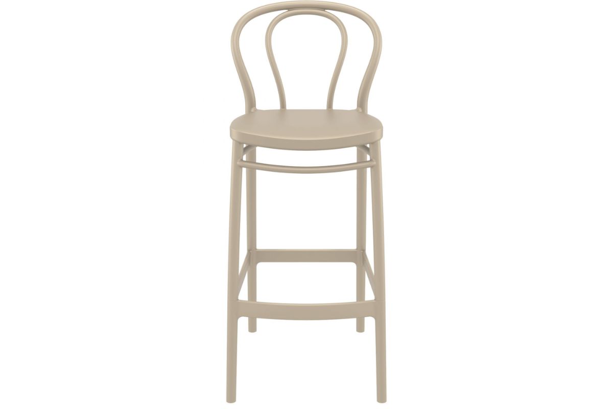 Hospitality Plus Victor Bar Stool [1060H x 450W] Hospitality Plus taupe 