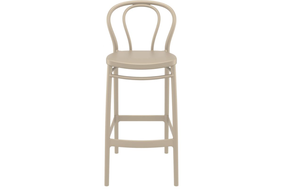 Hospitality Plus Victor Bar Stool [1060H x 450W] Hospitality Plus taupe 