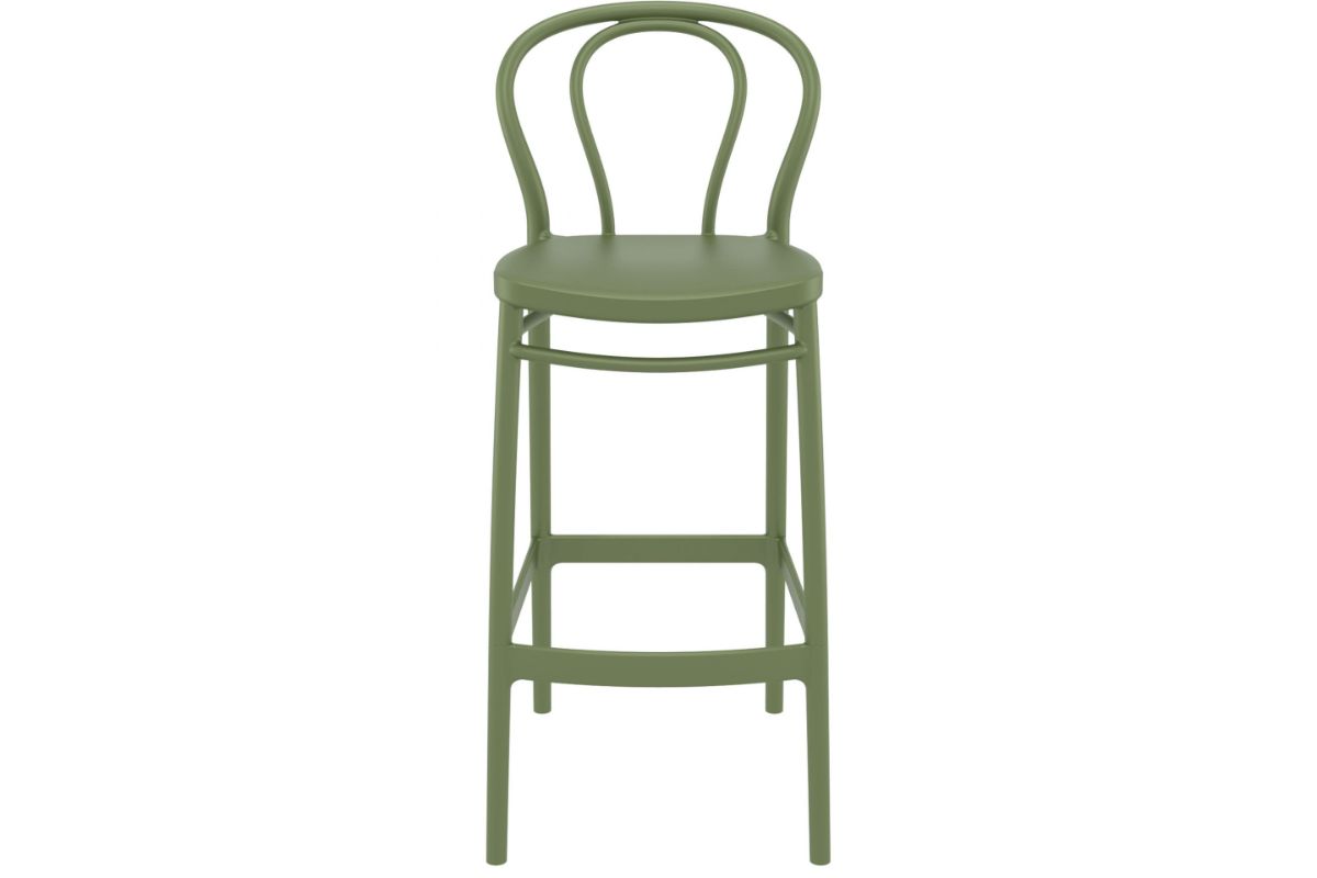 Hospitality Plus Victor Bar Stool [1060H x 450W] Hospitality Plus olive green 
