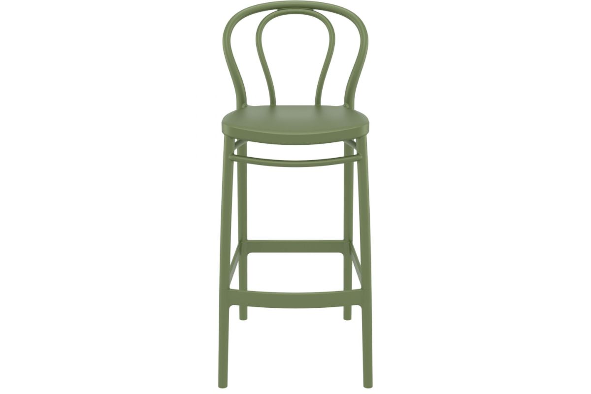 Hospitality Plus Victor Bar Stool [1060H x 450W] Hospitality Plus olive green 