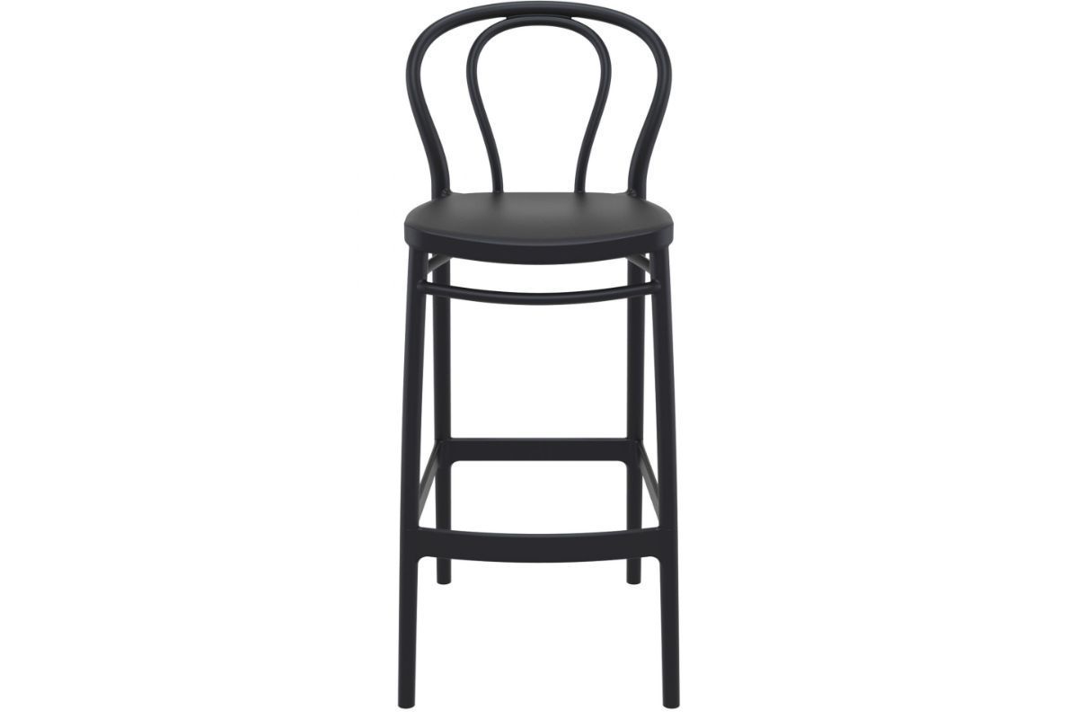 Hospitality Plus Victor Bar Stool [1060H x 450W] Hospitality Plus black 