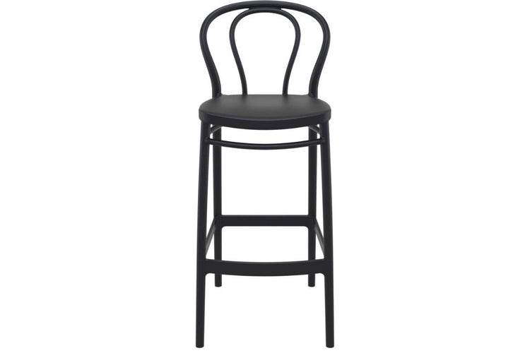 Hospitality Plus Victor Bar Stool [1060H x 450W] Hospitality Plus black 