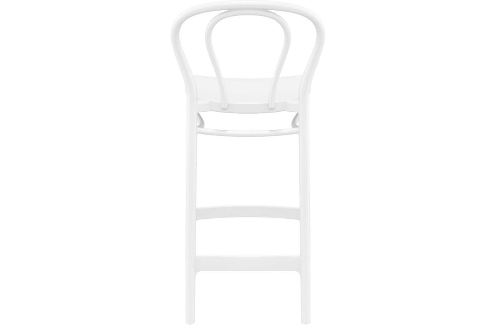 Hospitality Plus Victor Bar Stool - 650mm Seat Height [960H x 440W]-olive green  