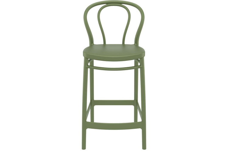 Hospitality Plus Victor Bar Stool [960H x 440W] Hospitality Plus olive green 