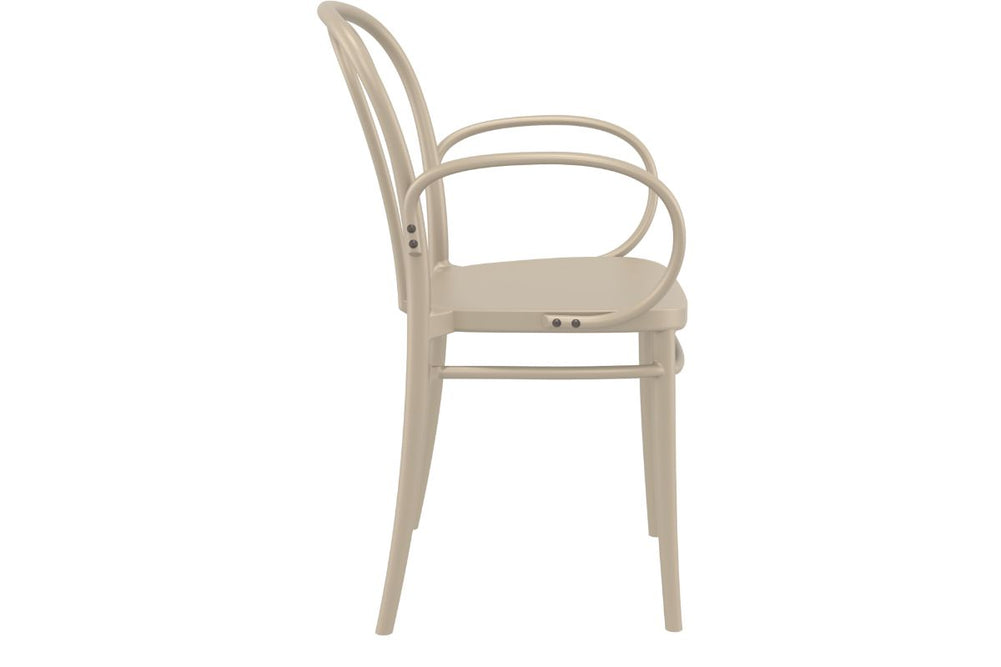 Hospitality Plus Victor Stacking Chair XL-white  