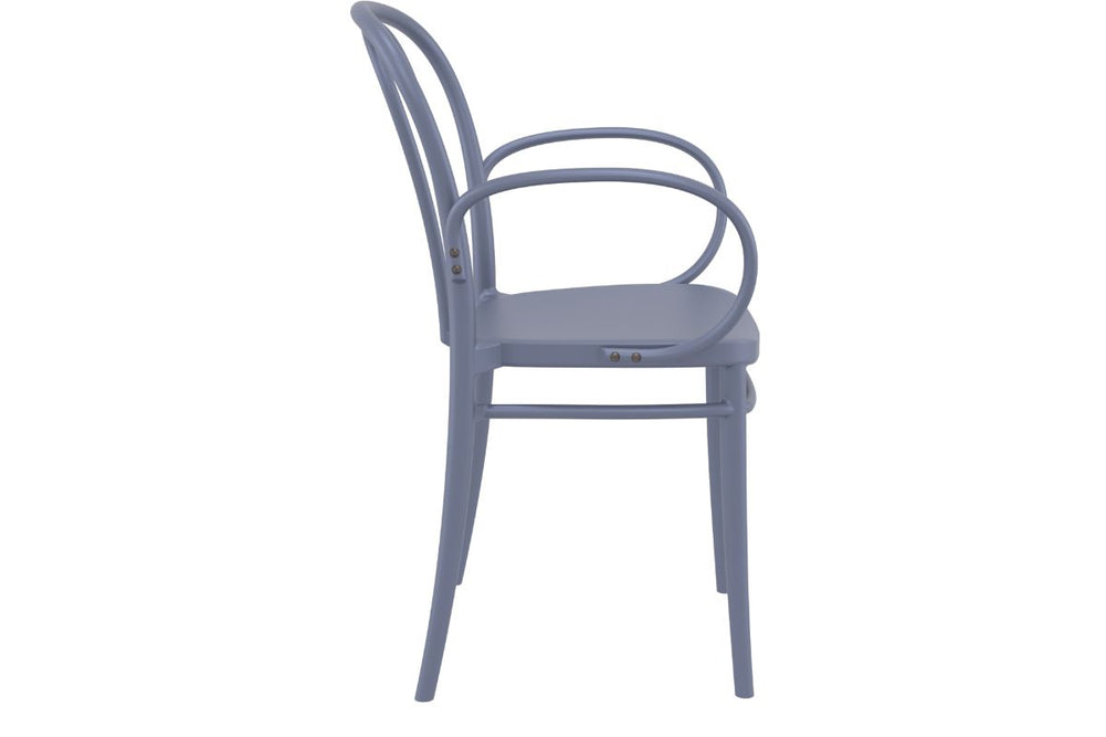 Hospitality Plus Victor Stacking Chair XL-white  