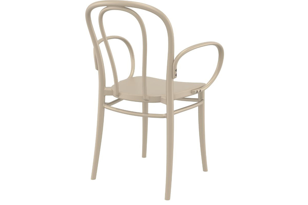 Hospitality Plus Victor Stacking Chair XL-white  