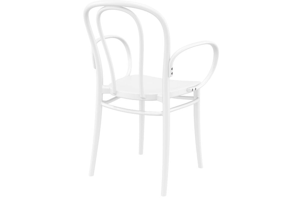 Hospitality Plus Victor Stacking Chair XL-white  