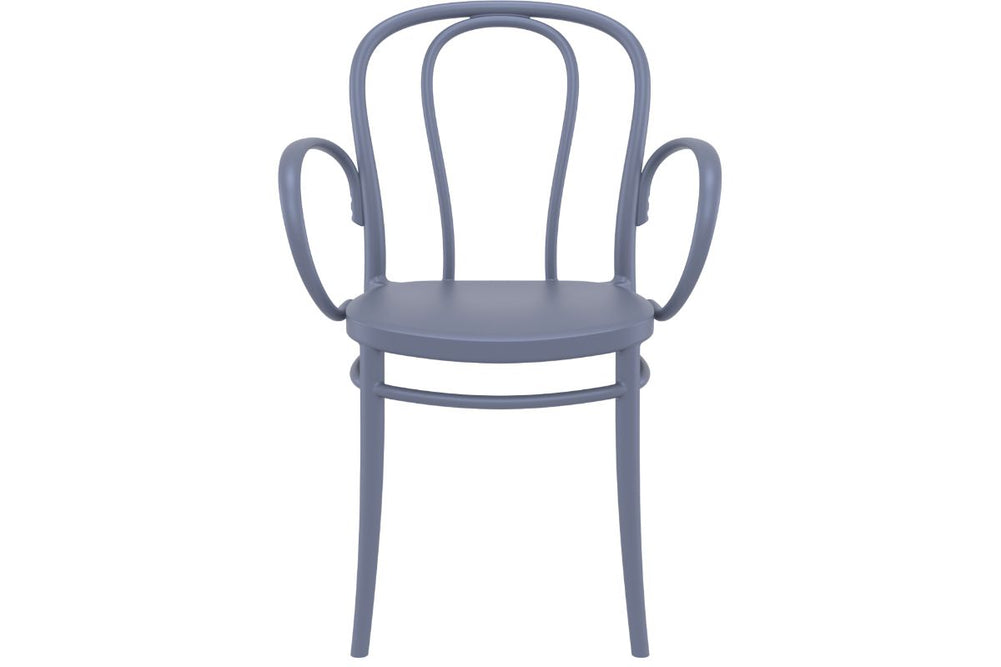Hospitality Plus Victor Stacking Chair XL-anthracite  