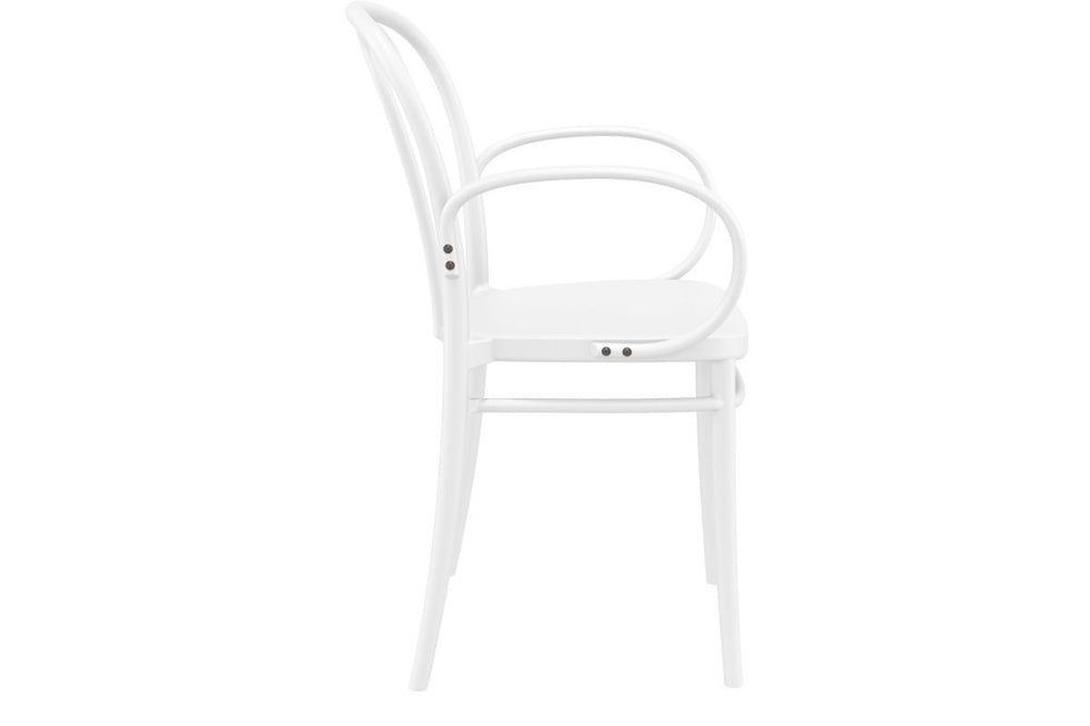 Hospitality Plus Victor Stacking Chair XL-white  