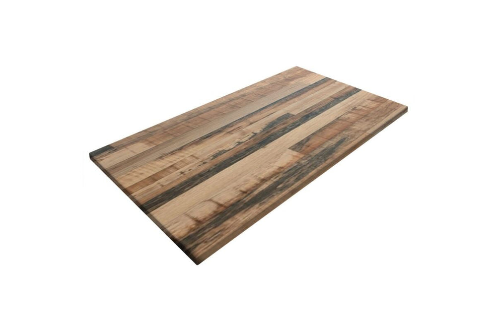 Hospitality Plus Werzalit Duratop Rectangle Table Top by SM France - 1200L x 800W-rustic kansas  