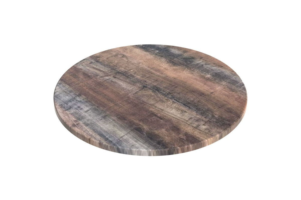 Hospitality Plus Werzalit Duratop Round Table Top by SM France [600 MM]-arizona  