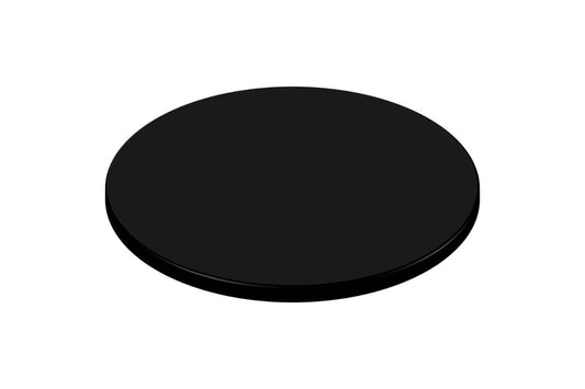 Hospitality Plus Werzalit Duratop Round Table Top by SM France [700 MM] Hospitality Plus black 