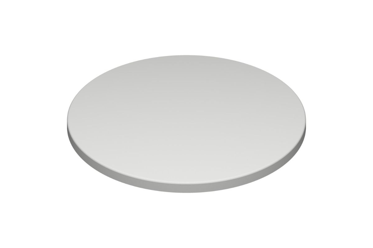 Hospitality Plus Werzalit Duratop Round Table Top by SM France [700 MM] Hospitality Plus white 