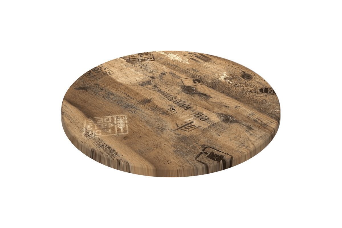 Hospitality Plus Werzalit Duratop Round Table Top by SM France [800 MM]-ex works  
