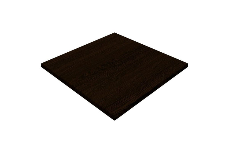 Hospitality Plus Werzalit Duratop Square Table Top By SM France [600L x 600W] Hospitality Plus wenge 