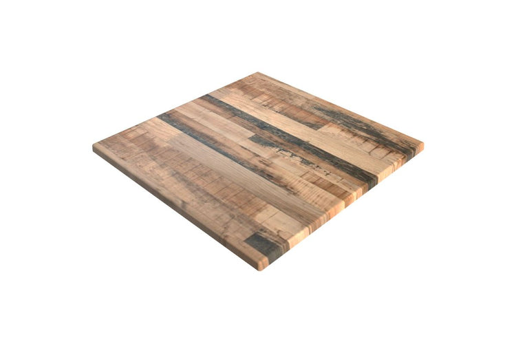 Hospitality Plus Werzalit Duratop Square Table Top By SM France [700L x 700W] Hospitality Plus rustic kansas 