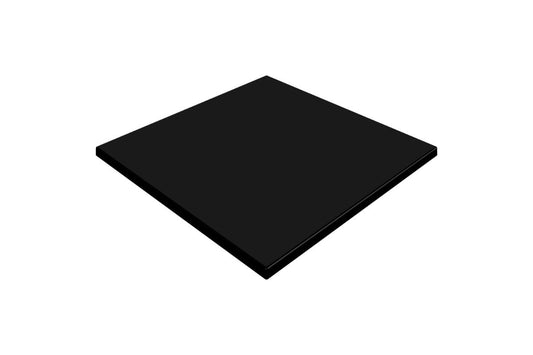 Hospitality Plus Werzalit Duratop Square Table Top By SM France [800L x 800W] Hospitality Plus black 