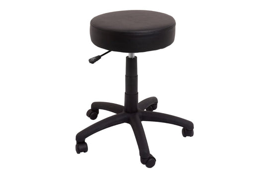 Industrial Padded Stool Jasonl black 