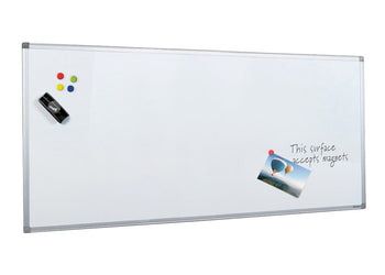 JasonL 3000mm W Commercial Magnetic Whiteboard - Silver Frame - Clearance Delivery Sydney Metro Only Jasonl silver frame 