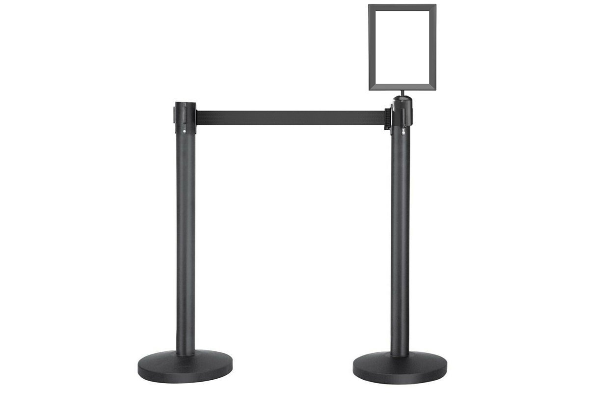 JasonL A4 Sign Frame Compatible with JasonL Retractable Pole - Black Jasonl 