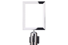  - JasonL A4 Sign Frame Compatible with JasonL Retractable Pole - Silver - 1