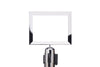 JasonL A4 Sign Frame Compatible with JasonL Rope Bollard - Silver - Thumbnail 1 