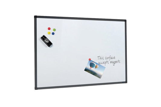 JasonL Commercial Magnetic Whiteboard - Black Frame Jasonl 1200x900 