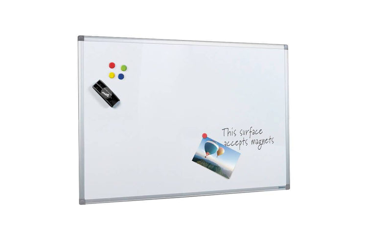 JasonL Commercial Magnetic Whiteboard - Silver Frame Jasonl 1200 x 900 