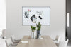 JasonL Commercial Magnetic Whiteboard - Silver Frame - Thumbnail 2 