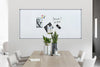 JasonL Commercial Magnetic Whiteboard - Silver Frame - Thumbnail 12 