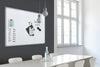 JasonL Commercial Magnetic Whiteboard - Silver Frame - Thumbnail 3 